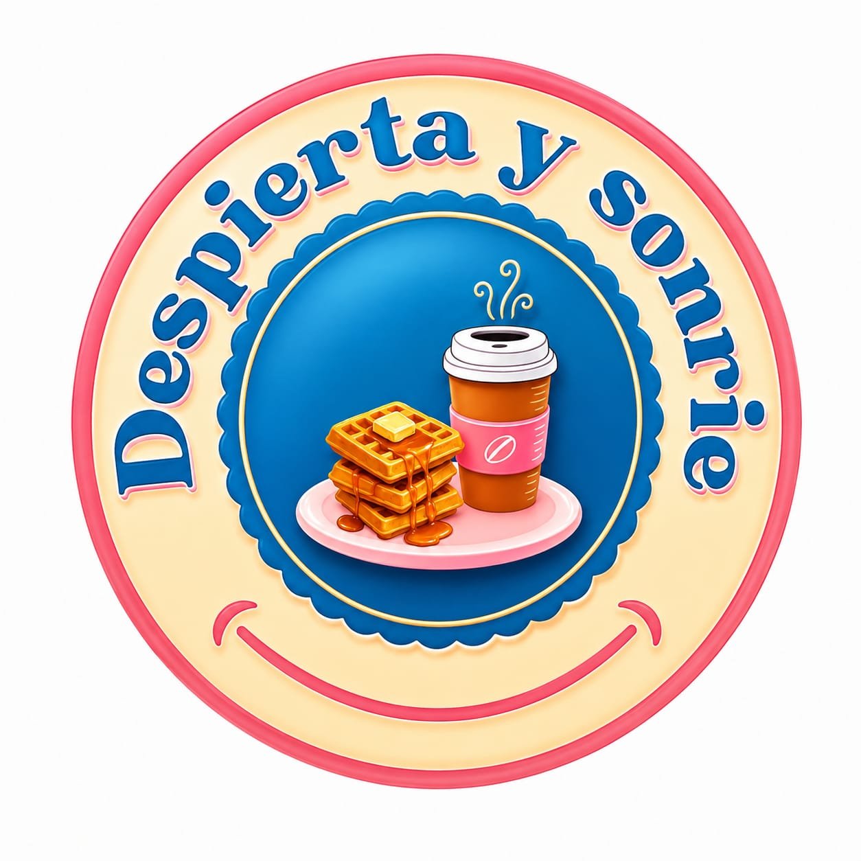 Menú ilustrado de opciones de desayuno sorpresa